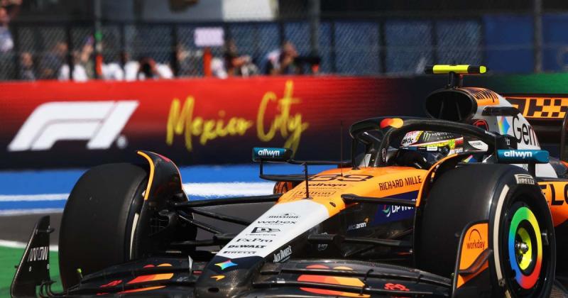 Mexikóban orvosi ellátásra szorult a McLaren tartalék pilótája.