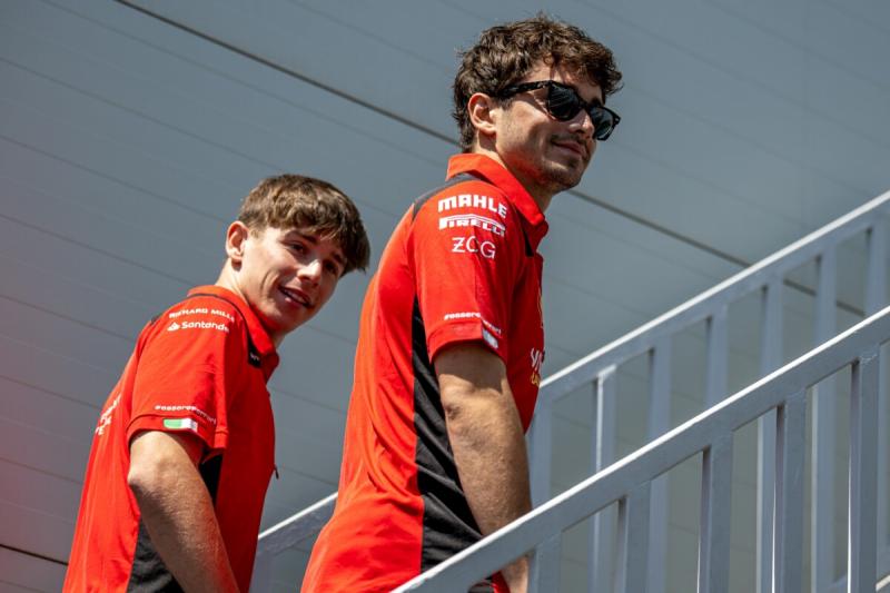 Leclerc csapattársa az F1-ben a saját testvére lesz!