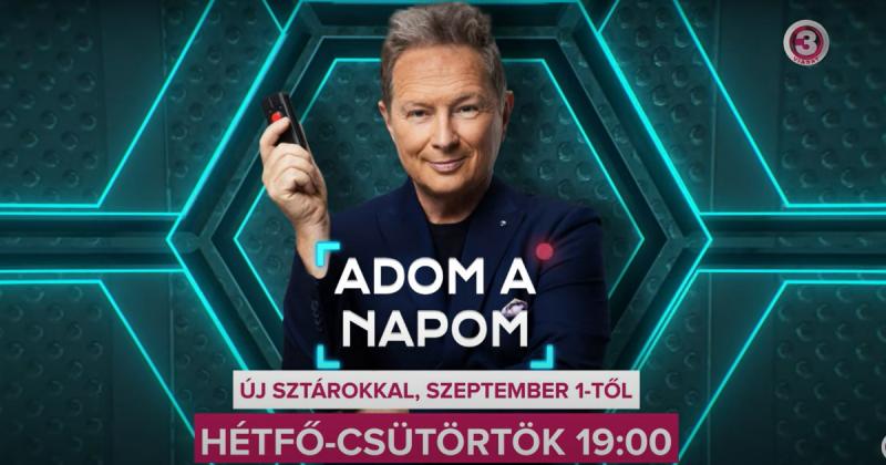 Kreatív Online – Az Adom a napom 5. évadának premierjére izgalmas vendégek érkeznek: Presser Gábor, Pataki Zita, Oláh Gergő és Kovács András Péter osztják meg velünk gondolataikat és élményeiket!